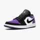 Stockx Nike Air Jordan 1 Low Court Purple 553558-125 Shoes