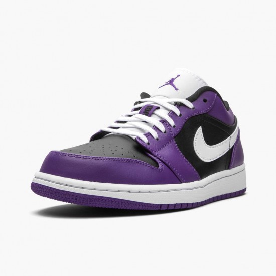 Stockx Nike Air Jordan 1 Retro Low Court Purple 553558-501 Shoes