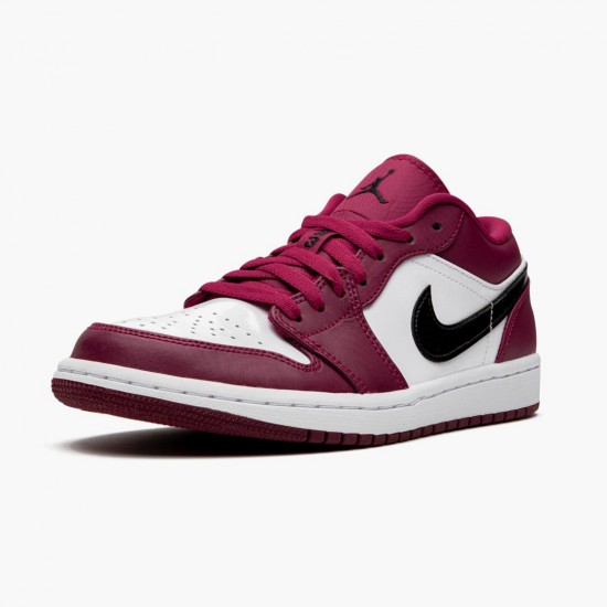 Stockx Nike Air Jordan 1 Retro Low Noble Red 553558-604 Shoes