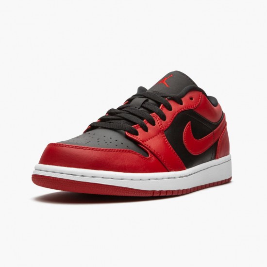 Stockx Nike Air Jordan 1 Retro Low Reverse Bred 553558-606 Shoes