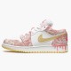 Stockx Nike Air Jordan 1 Mid SE GS Paint Drip CW7104-601 Shoes