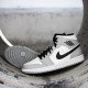 Stockx Nike Air Jordan 1 Mid Light Smoke Grey 554724-092 Shoes