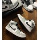 Stockx Nike Air Jordan 1 Mid Light Smoke Grey 554724-092 Shoes