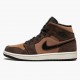 Stockx Nike Air Jordan 1 Mid SE Dark Chocolate DC7294-200 Shoes