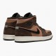 Stockx Nike Air Jordan 1 Mid SE Dark Chocolate DC7294-200 Shoes