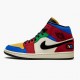 Stockx Nike Air Jordan 1 Mid SE Fearless Blue the Great CU2805-100 Shoes