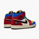 Stockx Nike Air Jordan 1 Mid SE Fearless Blue the Great CU2805-100 Shoes