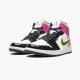 Stockx Nike Air Jordan 1 Mid White Black Cyber Pink CZ9834-100 Shoes