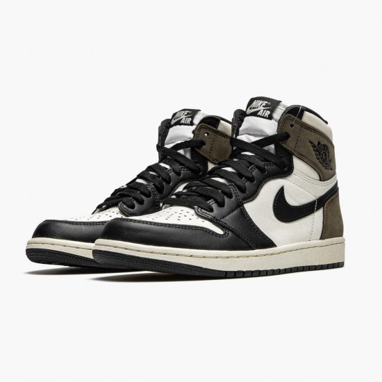 Stockx Nike Air Jordan 1 Retro High Dark Mocha 555088-105 Shoes