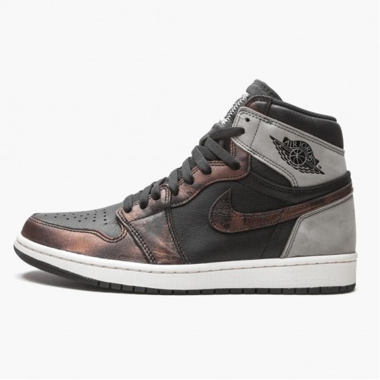 Stockx Nike Air Jordan 1 Retro High Light Army Rust Shadow Patina 555088-033 Shoes