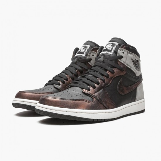 Stockx Nike Air Jordan 1 Retro High Light Army Rust Shadow Patina 555088-033 Shoes