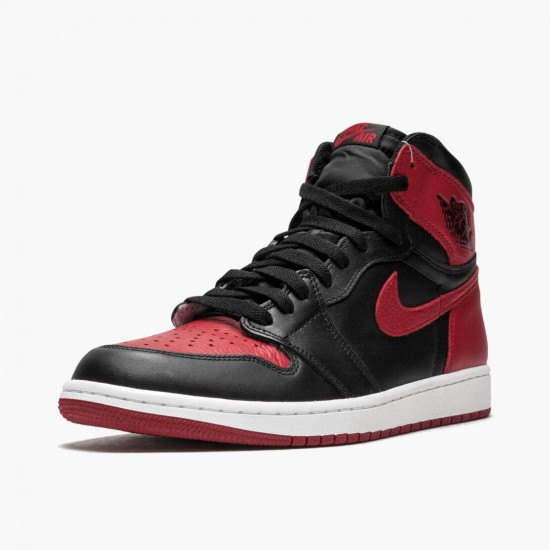 Stockx Nike Air Jordan 1 Retro High OG Banned Bred 555088-001 Shoes