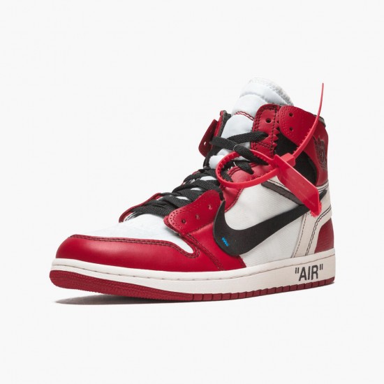 Stockx Nike Air Jordan 1 Retro High Off-White Chicago AA3834-101 Shoes