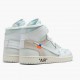 Stockx Nike Air Jordan 1 Retro High Off-White White AQ0818-100 Shoes