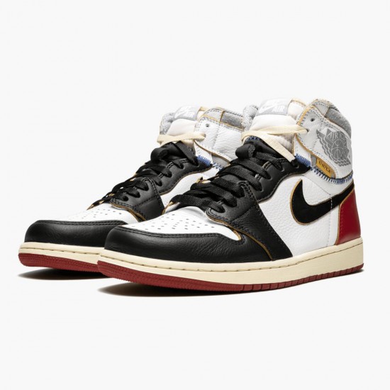 Stockx Nike Air Jordan 1 Retro High Union Los Angeles Black Toe BV1300-106 Shoes