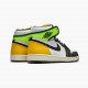 Stockx Nike Air Jordan 1 Retro High White Black Volt University Gold 555088-118 Shoes