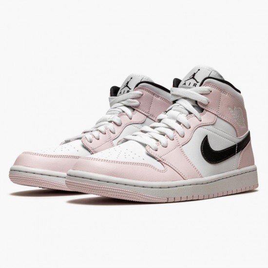 Stockx Nike Air Jordan 1 Mid Barely Rose BQ6472-500 Shoes