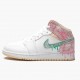 Stockx Nike Air Jordan 1 Mid SE GS Ice Cream DD1666-100 Shoes