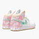 Stockx Nike Air Jordan 1 Mid SE GS Ice Cream DD1666-100 Shoes