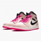 Stockx Nike Air Jordan 1 Mid Crimson Tint 852542-801 Shoes