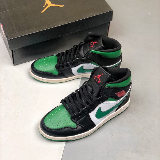 Stockx Nike Air Jordan 1 Mid Pine Green 554724-067 Shoes