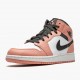 Stockx Nike Air Jordan 1 Mid Pink Quartz 555112-603 Shoes