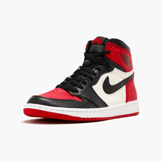 Stockx Nike Air Jordan 1 Retro High Bred Toe 555088-610 Shoes