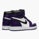 Stockx Nike Air Jordan 1 Retro High OG Court Purple 555088-500 Shoes