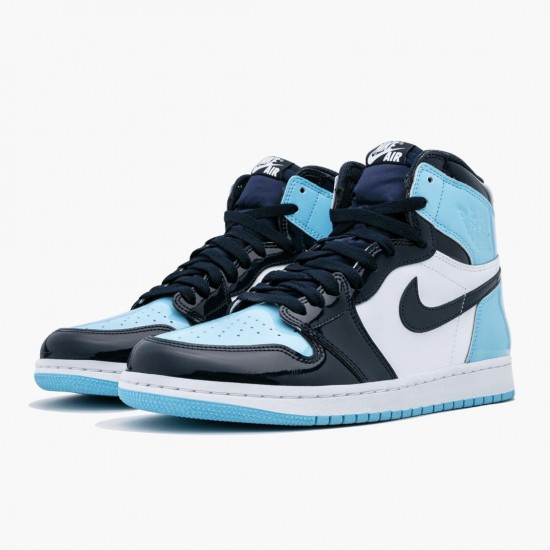 Stockx Nike Air Jordan 1 Retro High Og Blue Chill CD0461-401 Shoes