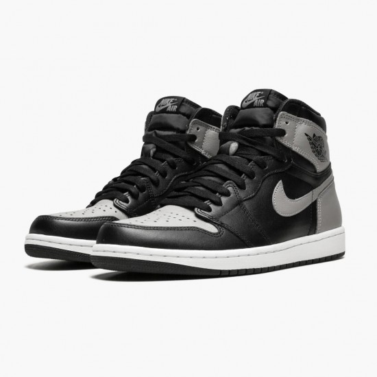 Stockx Nike Air Jordan 1 Retro High Shadow 555088-013 Shoes