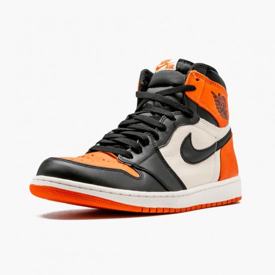 Stockx Nike Air Jordan 1 Retro Shattered Backboard 555088-005 Shoes