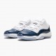 Stockx Nike Air Jordan 11 Low Navy Snakeskin CD6847-102 Shoes