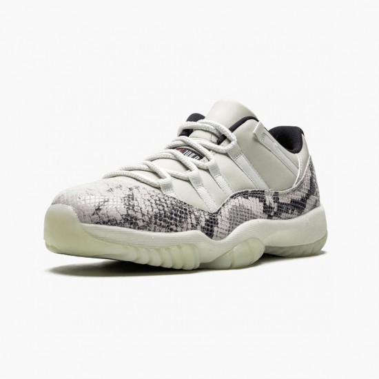 Stockx Nike Air Jordan 11 Retro Low Snake Light Bone CD6846-002 Shoes