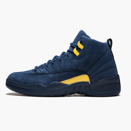 Stockx Nike Air Jordan 12 Retro Michigan BQ3180-407 Shoes