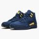 Stockx Nike Air Jordan 12 Retro Michigan BQ3180-407 Shoes