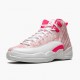 Stockx Nike Air Jordan 12 Retro GS Arctic Pink 510815-101 Shoes