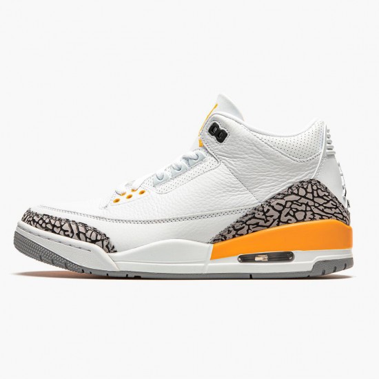 Stockx Nike Air Jordan 3 Retro Laser Orange CK9246-108 Shoes