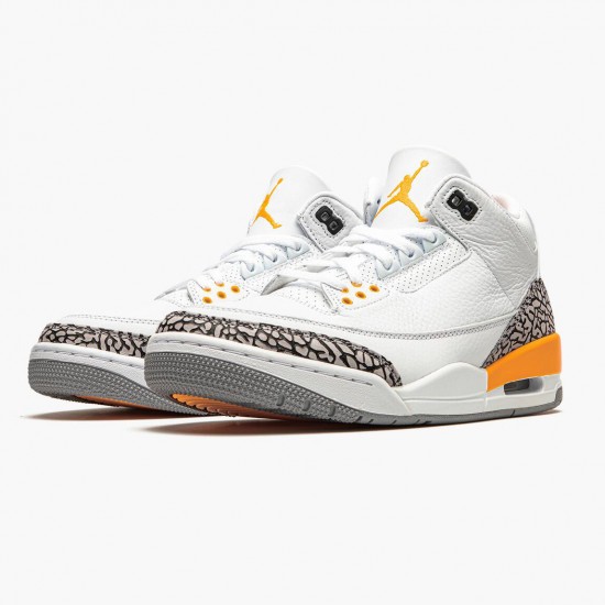 Stockx Nike Air Jordan 3 Retro Laser Orange CK9246-108 Shoes