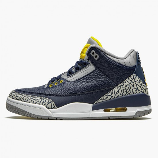 Stockx Nike Air Jordan 3 Retro Michigan AJ3-820064 Shoes