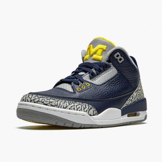 Stockx Nike Air Jordan 3 Retro Michigan AJ3-820064 Shoes