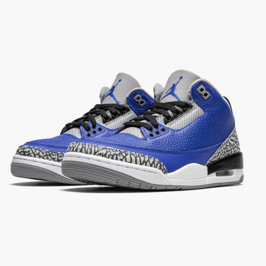 Stockx Nike Air Jordan 3 Retro Varsity Royal Cement CT8532-400 Shoes