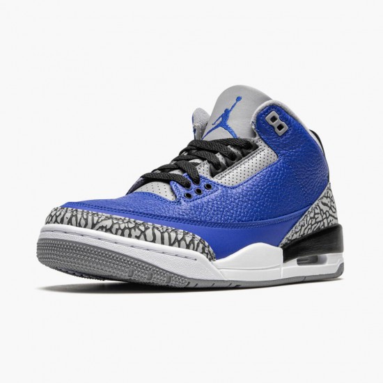 Stockx Nike Air Jordan 3 Retro Varsity Royal Cement CT8532-400 Shoes