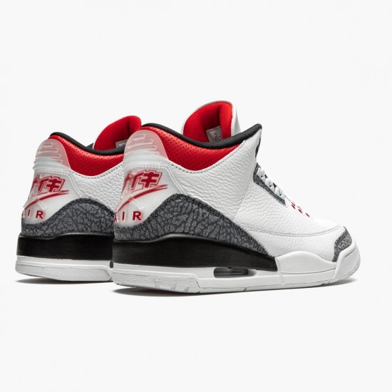 Stockx Nike Air Jordan 3 SE DNM Fire Red CZ6433-100 Shoes