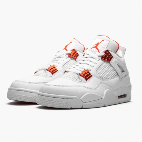 Stockx Nike Air Jordan 4 Retro Metallic Orange CT8527-118 Shoes