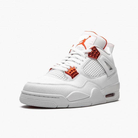 Stockx Nike Air Jordan 4 Retro Metallic Orange CT8527-118 Shoes