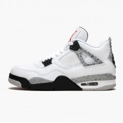 Stockx Nike Air Jordan 4 Retro OG White Cement 840606-192 Shoes