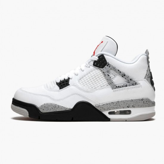 Stockx Nike Air Jordan 4 Retro OG White Cement 840606-192 Shoes