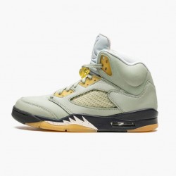 Stockx Nike Air Jordan 5 Jade Horizon Light Silver Anthracite Pink Glaze DC7501-300 Shoes