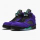 Stockx Nike Air Jordan 5 Retro Alternate Grape 136027-500 Shoes