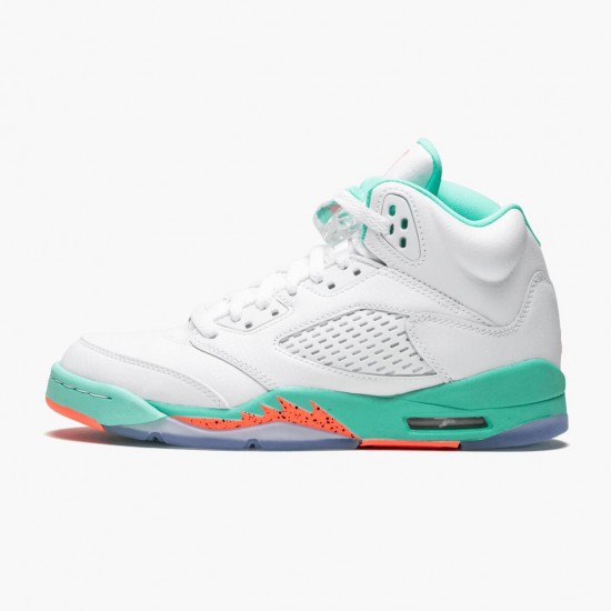 Stockx Nike Air Jordan 5 Retro Light Aqua 440892-100 Shoes